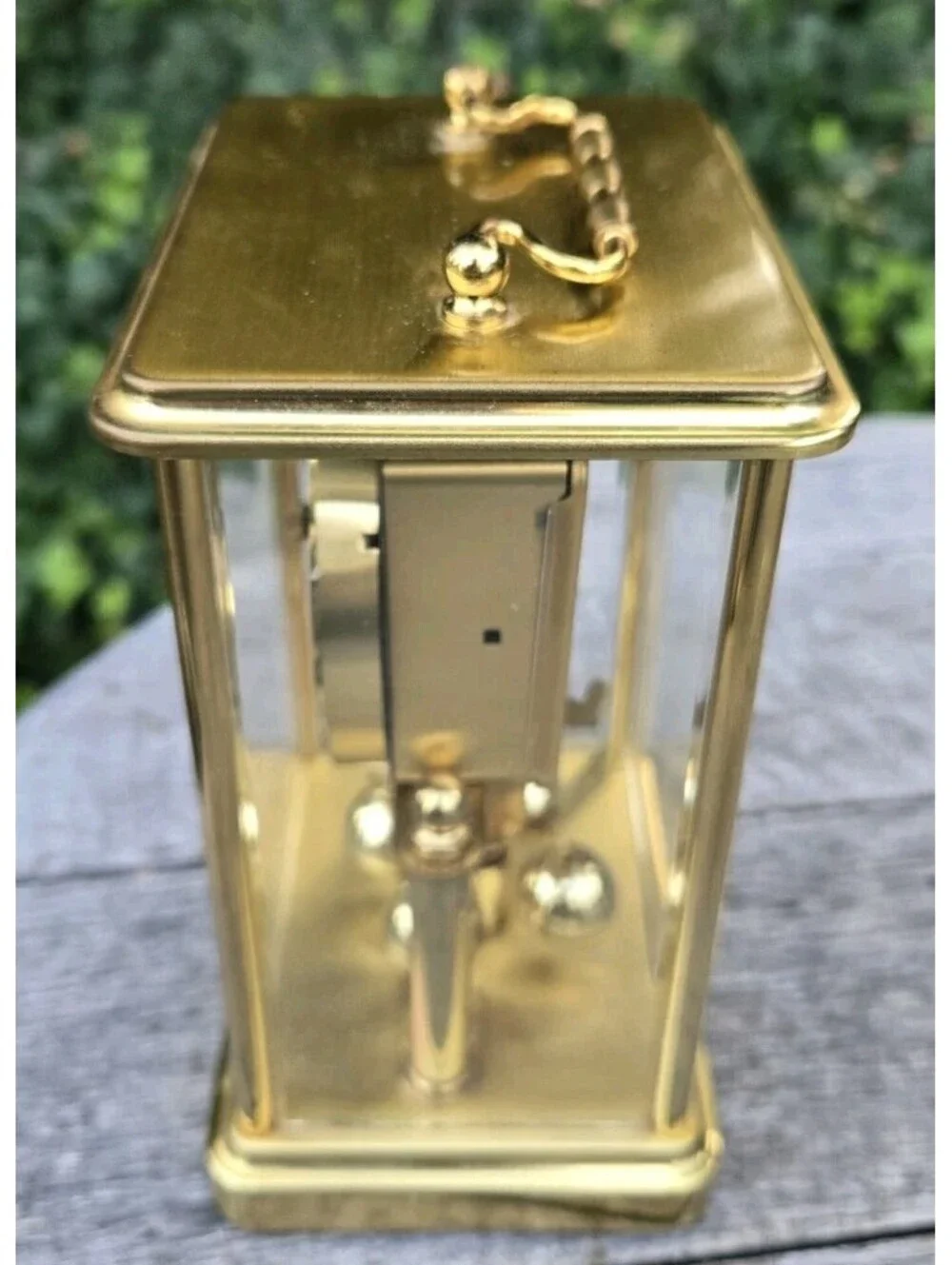 Vintage Elgin Quartz Anniversary Mantel Clock – Made in Japan, Classic Gold Tone